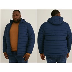 Steppjacke mit Kapuze - recycelt