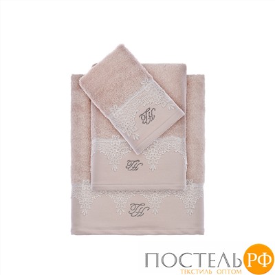 T1210T10111105 Полотенце Tivolyo home JULIET бежевый 50X100