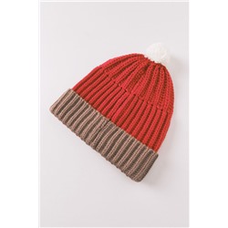 Gorro tipo beanie rojo