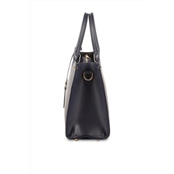 Bolso de piel Pure Azul marino
