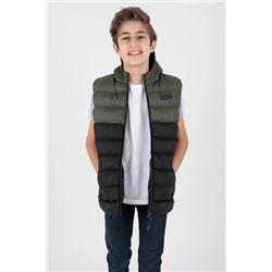 AHENGİM Kids Erkek Çocuk Yelek Erkek Çocuk Şişme Yelek Garnili Ak216364 1-2-10001096