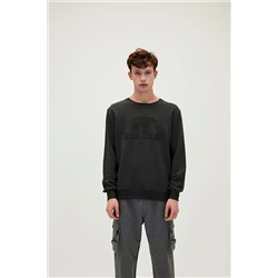 Bad Bear Crewneck Antrasit Baskılı Erkek Sweatshirt 20.02.12.011