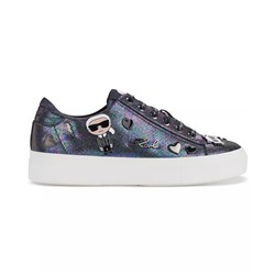 KARL LAGERFELD PARIS Cate Pins Lace Up Sneakers