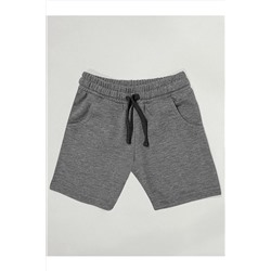 Denokids Basic Erkek Çocuk Gri Şort CFF-22Y2-067