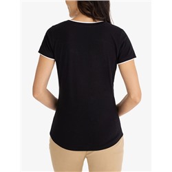 DOUBLE BAND V-NECK T-SHIRT