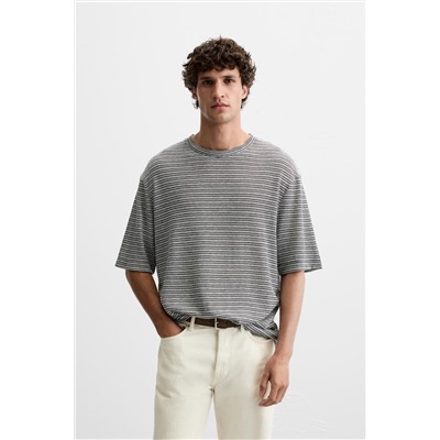 CAMISETA CÁÑAMO - VISCOSA RAYAS
