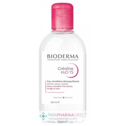 Bioderma Créaline H2O TS - Eau Micellaire Démaquillante 250 ml