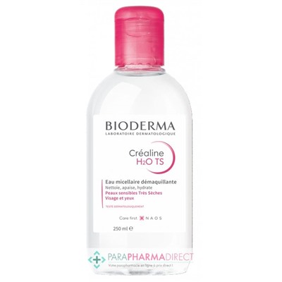 Bioderma Créaline H2O TS - Eau Micellaire Démaquillante 250 ml