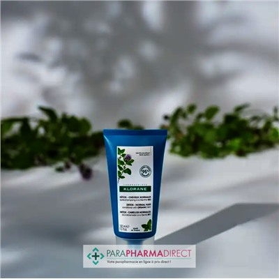 Klorane Menthe Aquatique BIO Après-Shampoing Détox Cheveux Normaux 150ml