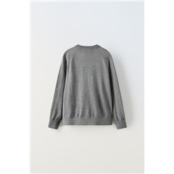 TRUE NEUTRALS WOOL BLEND SWEATER
