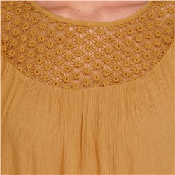 Damen Bluse in Crepp-Optik