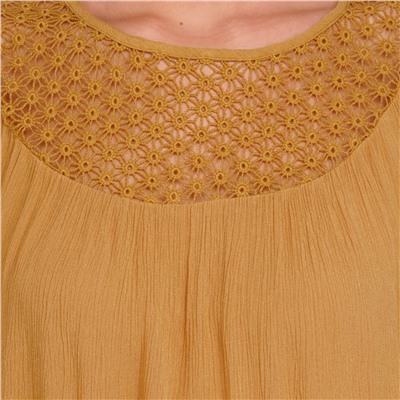 Damen Bluse in Crepp-Optik