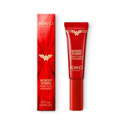 wonder woman power flush lips&cheeks
