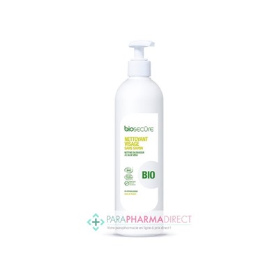 Bio Secure Nettoyant Visage Sans Savon BIO 250ml
