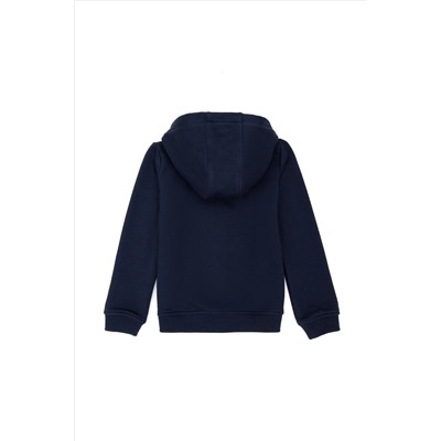 Erkek Çocuk Lacivert Basic Sweatshirt
