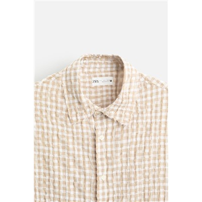 CAMISA CUADROS TEXTURA