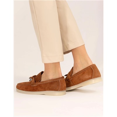 Taba Loafer Ayakkabı