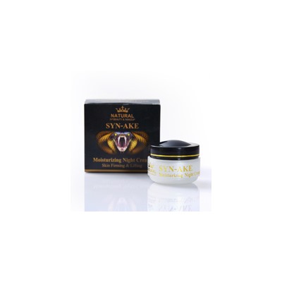 Омолаживающий увлажняющий ночной крем Syn-Ake Natural SP Beauty&MakeUp  20 мл / Natural SP Beauty&MakeUp  Moisturising Night Cream Syn-Ake 20ml