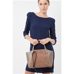 Bolso de piel Parl Marrón