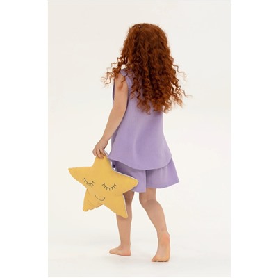 Kız Çocuk Menekşe Pijama Takımı
