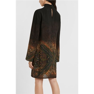 Vestido recto boho
