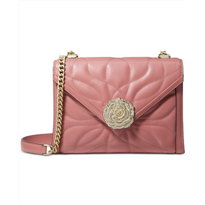 MICHAEL Michael Kors Whitney Petal Quilted Leather Shoulder Bag