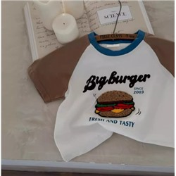 Набор детских футболок с короткими рукавами из чистого хлопка (4 шт. )