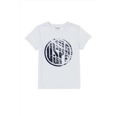 U.S. Polo Assn., Beyaz Erkek Çocuk T-Shirt