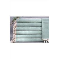 Kayra Export, Peştemal Yeşil Kurulama Bezi Bulaşık Kurulama Bezi Küçük Boy 50x100 Cm Pamuk Peştemal