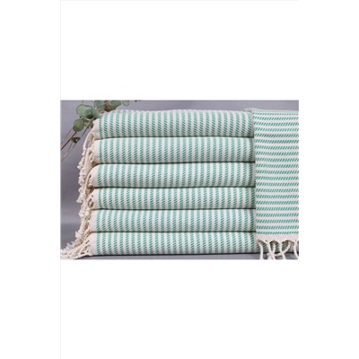 Kayra Export, Peştemal Yeşil Kurulama Bezi Bulaşık Kurulama Bezi Küçük Boy 50x100 Cm Pamuk Peştemal