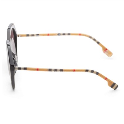Burberry Women's Black Irregular Sunglasses