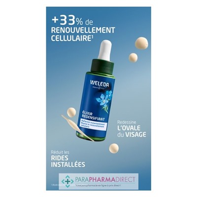 Weleda Élixir Redensifiant Gentiane Bleue et Edelweiss BIO 30ml