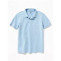 Uniform Built-In Flex Pique Polo for Boys
