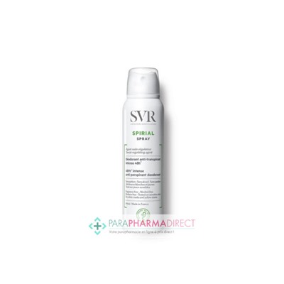 SVR Spirial Spray Déodorant Anti-Transpirant Intense 48H 75ml