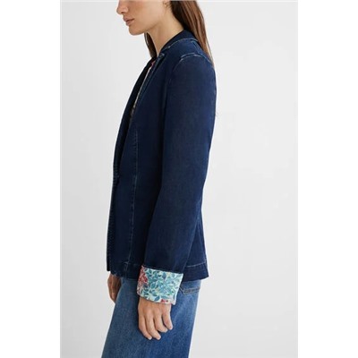 Blazer slim vaquera