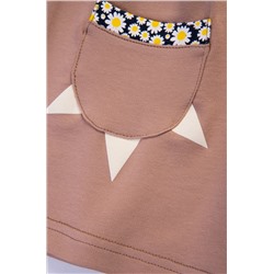 Сарафанчик из футера двухнитки для девочки Bonito