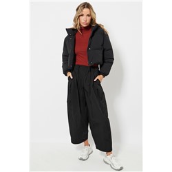 Anorak con capucha - Negro