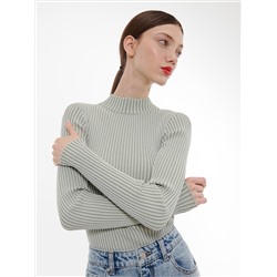 Bluse mit gesprenkelter Textur