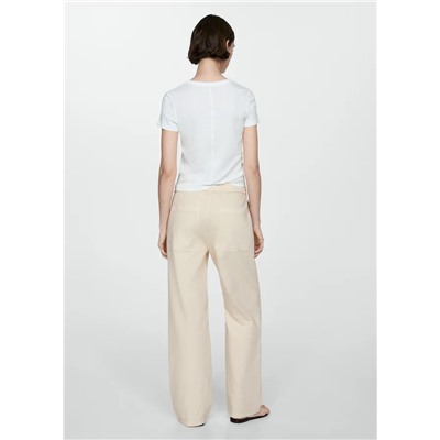 Pantalón algodón cintura elástica