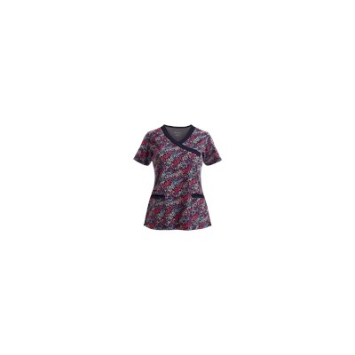 Maevn Scrubs PrimaFlex Stretch Autumn Fields Top