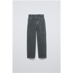 TWILL TROUSERS WITH POCKETS