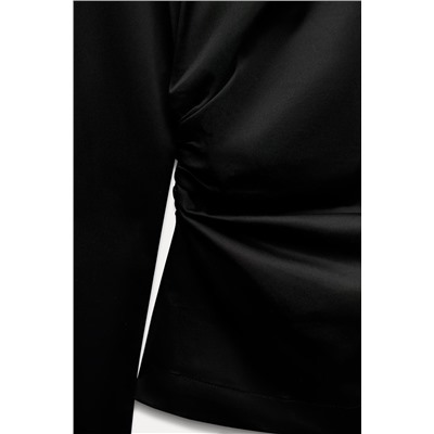 GATHERED ELASTIC TOP