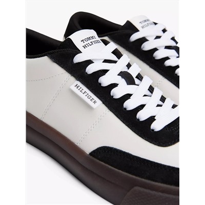 Contrast Suede Sneaker