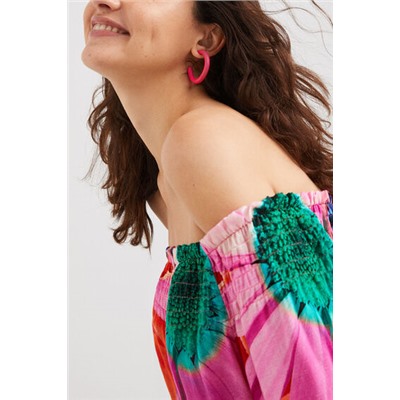 Blusa floral M. Christian Lacroix