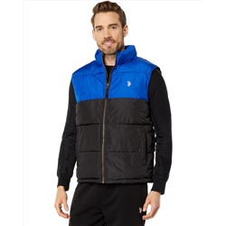 U.S. POLO ASSN.  Color-Block Puffer Vest