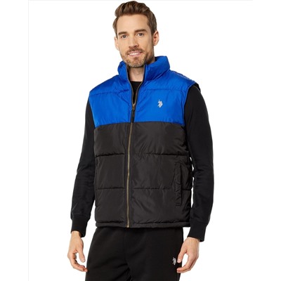 U.S. POLO ASSN.  Color-Block Puffer Vest