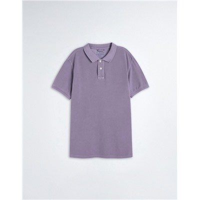 Piquet Polo, Men, Purple