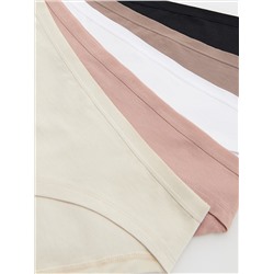 Slips mit hohem Baumwollanteil, 5er-Pack