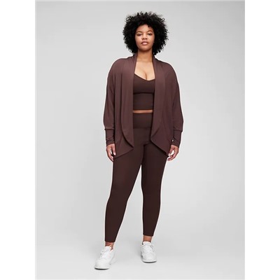 LENZING™ Modal GapFit Wrap-Front Cardigan
