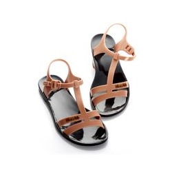 Сандалии Zhoelala Сhic (светлый розовый+черный)/ Zhoelala Сhic (light pink+black)